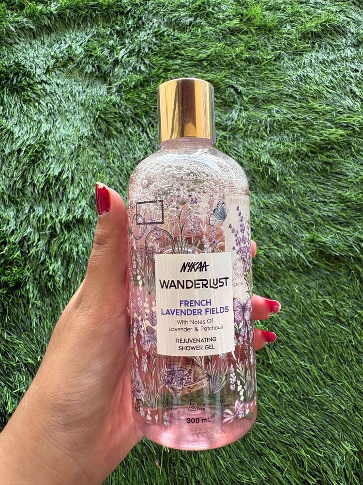 Nykaa Wanderlust French Lavender Shower Gel