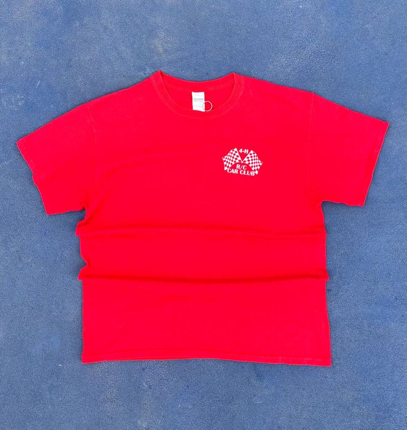 Gildan Vintage Red RC Car Club Tee