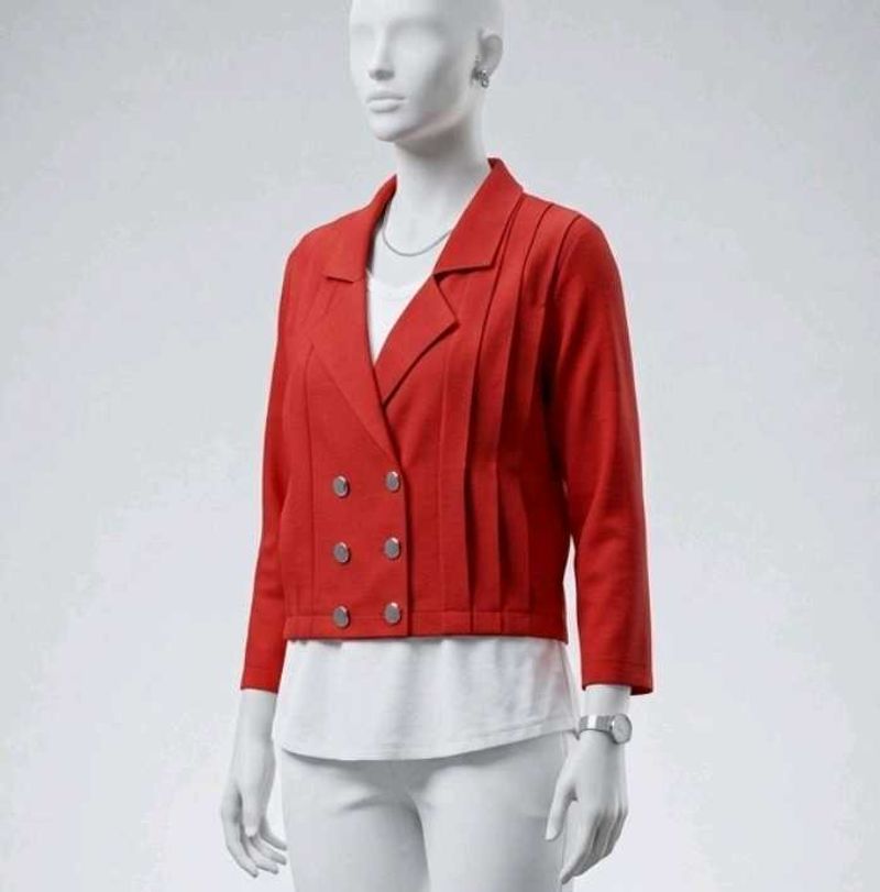 Red Jacket Top