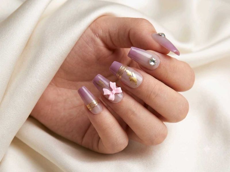 Designer Press-On Nails