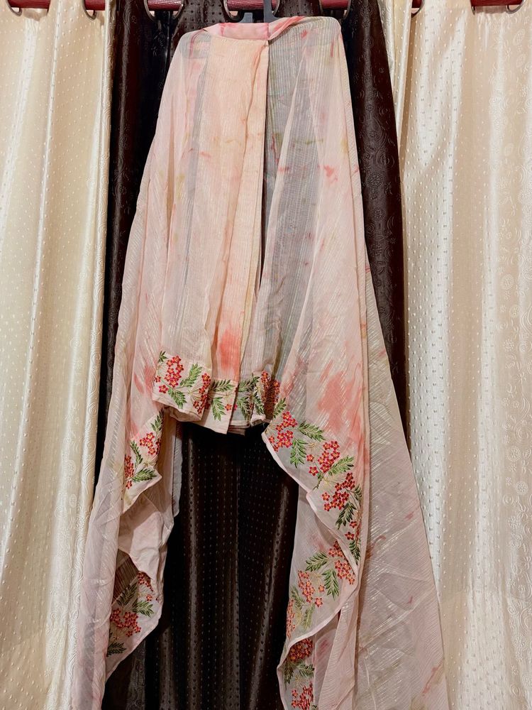 Embroidered saree