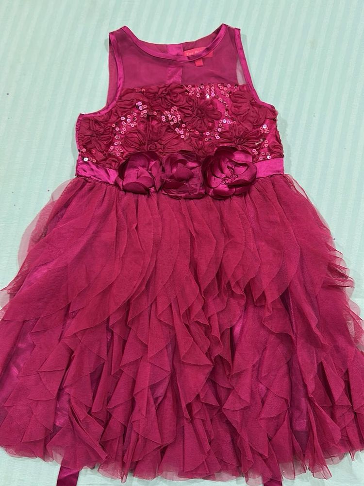 Stunning Pink Party Dress
