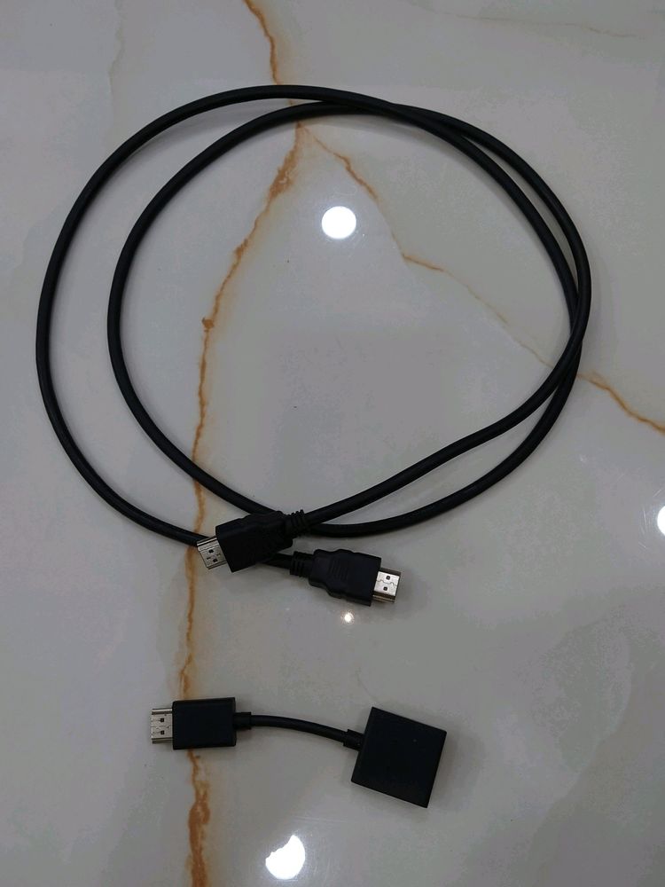 HDMI Cable 60 Inch Length&amp; Converter