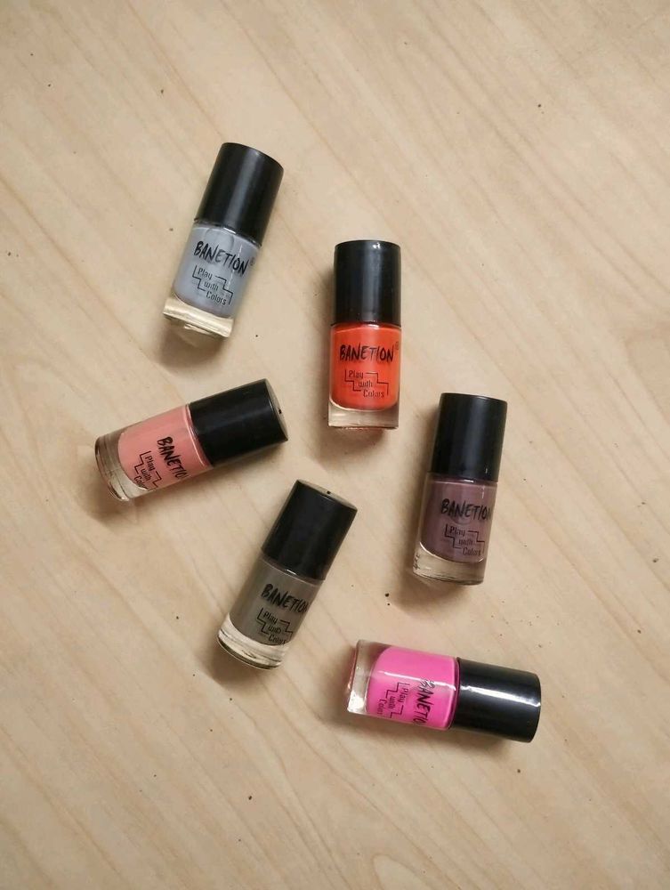 Nail Polish Combo - 6 pcs