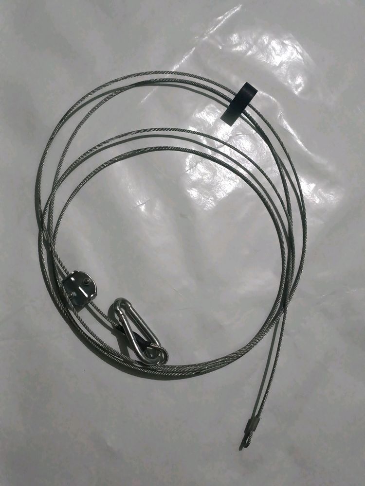 Safety Cable Lock  96" Tether Lanyard Luggage