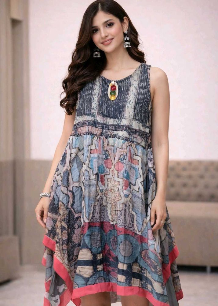 Boho Chic Sleeveless Dress