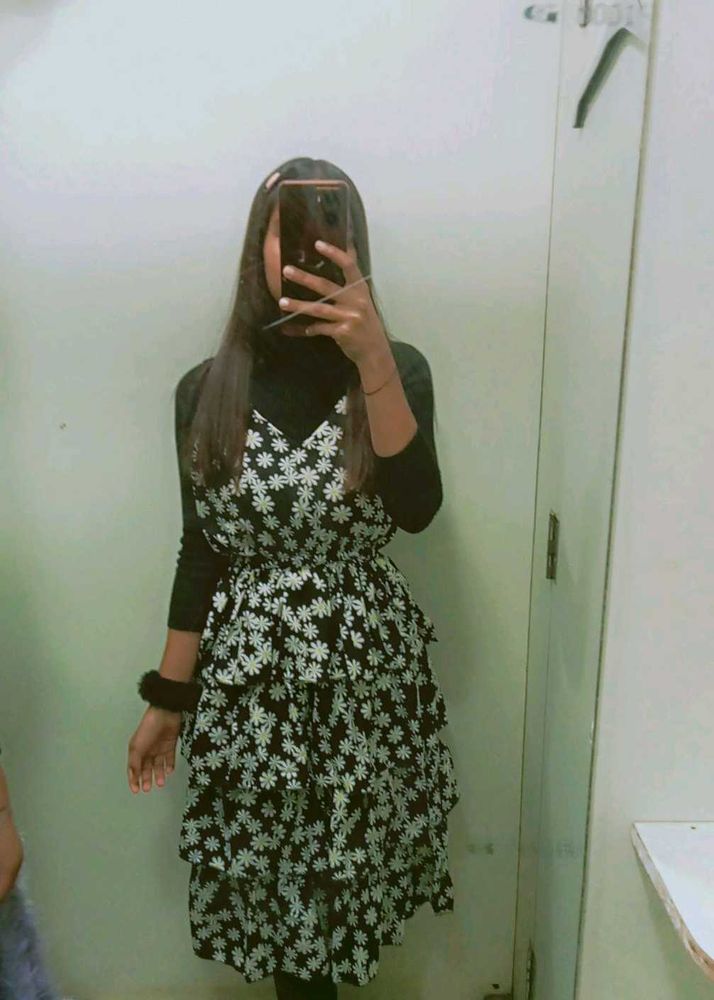 Floral Layered Summer Dress