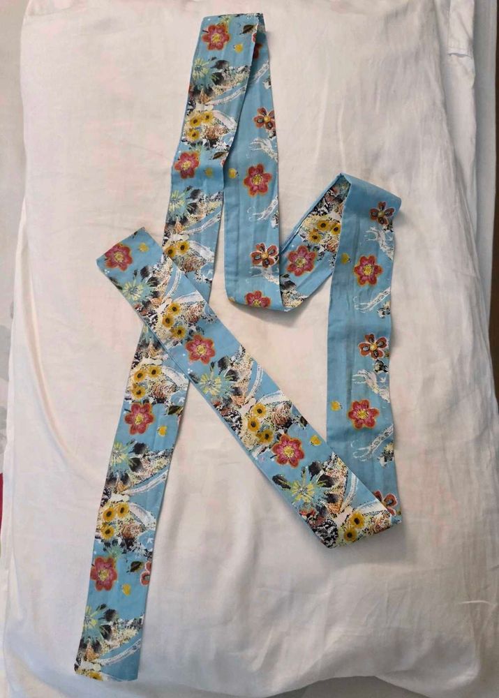 Beautiful Floral Print Belt