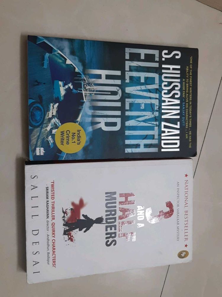 Novels by S. Hussain Zaidi &amp; Salil Desai