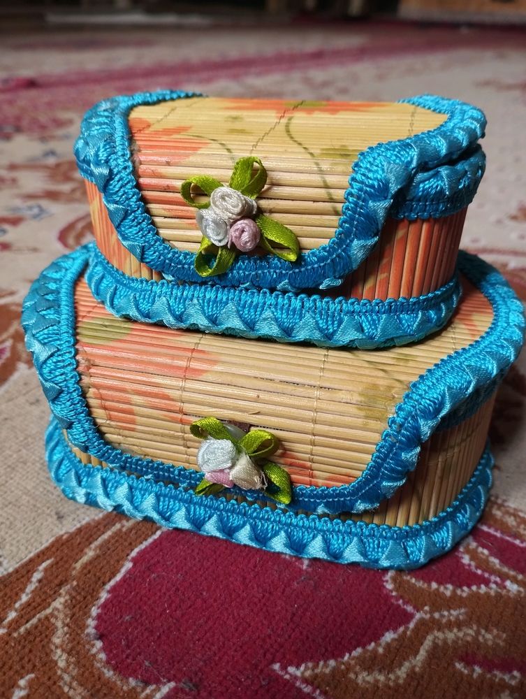 Set Of Two Jewellery Box