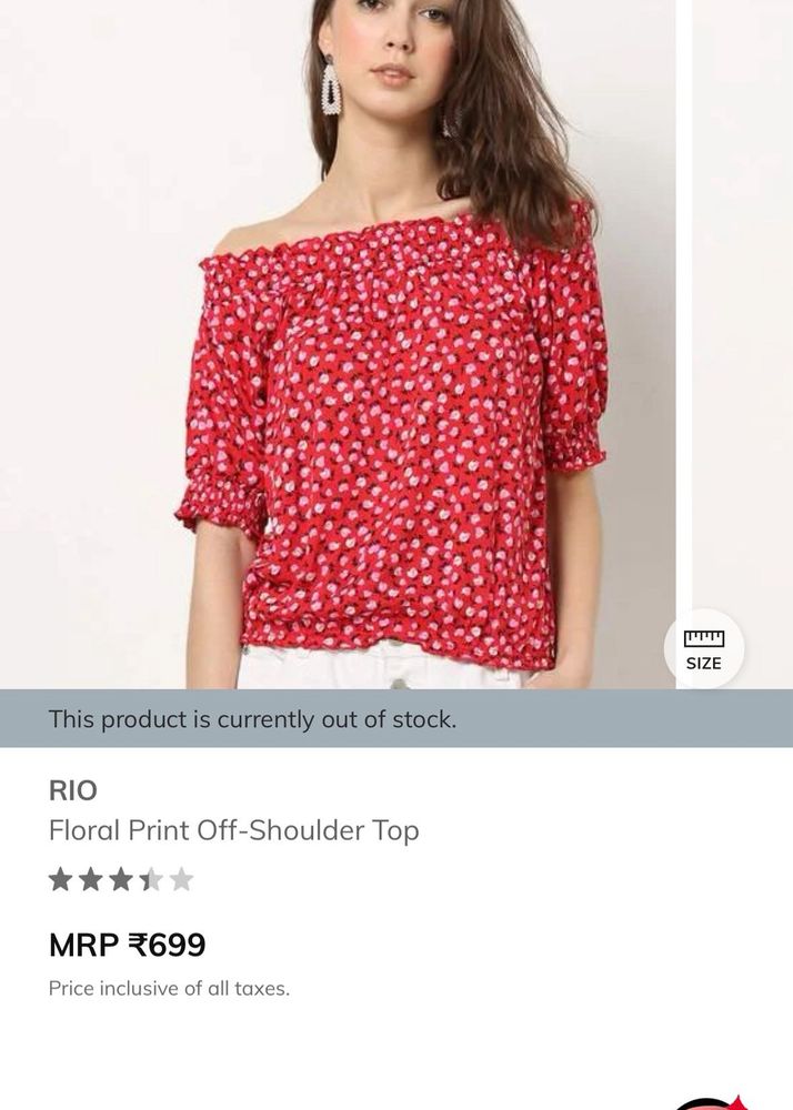 Chic Off-Shoulder Floral Top