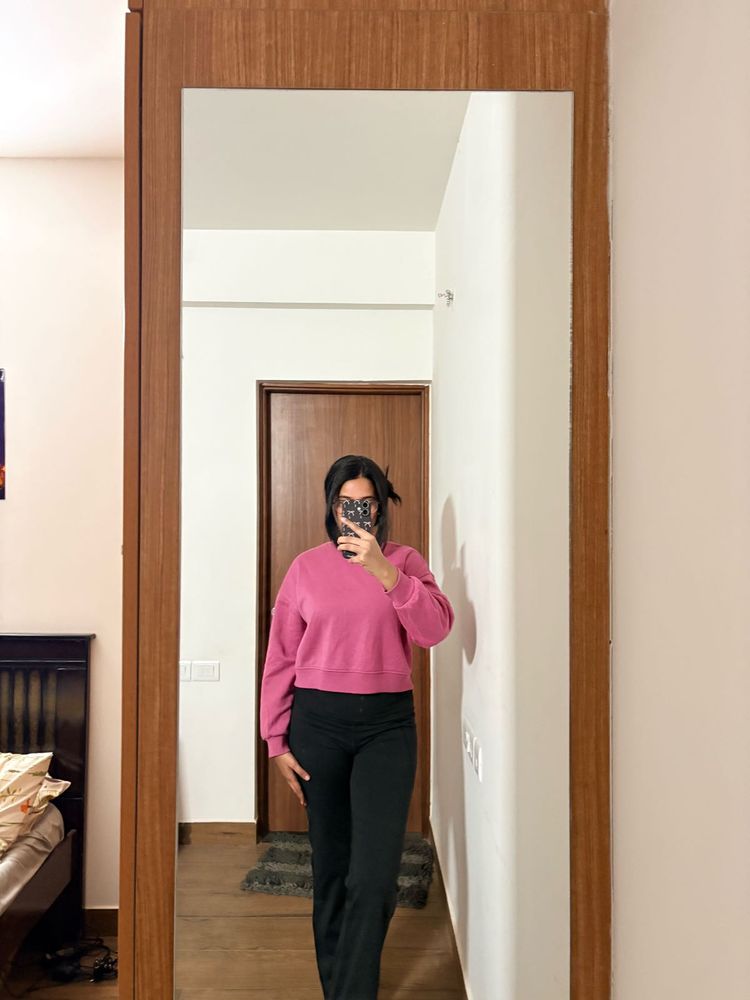 Pink H&amp;M Sweatshirt