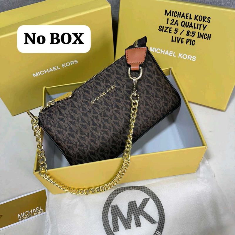 Michael Kors Clutch with Gold Chain
