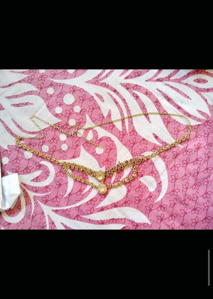 5.Elegant Kamarbandh Waist Chain