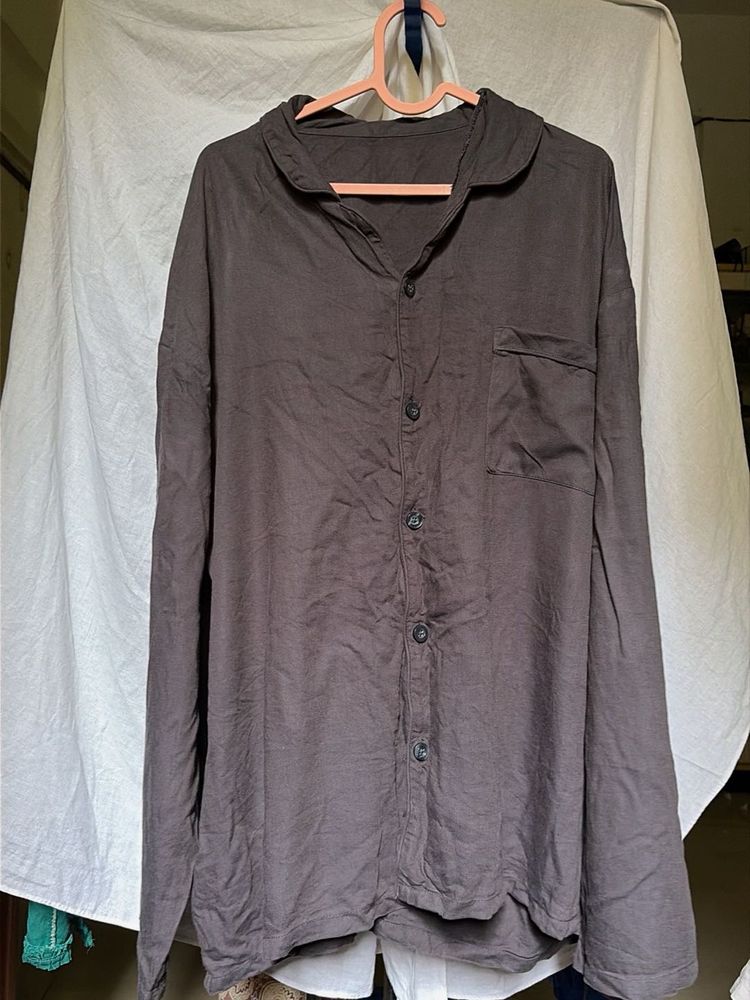 Dark Grey Night Shirt