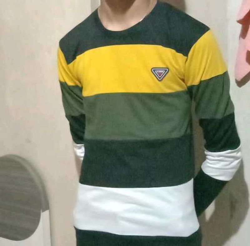 Striped Long Sleeve T-Shirt