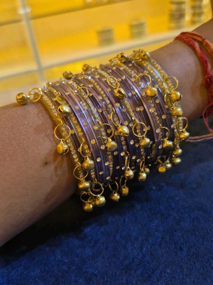 Viral Kashmiri Bangles with Gold-Plated Ghungroo