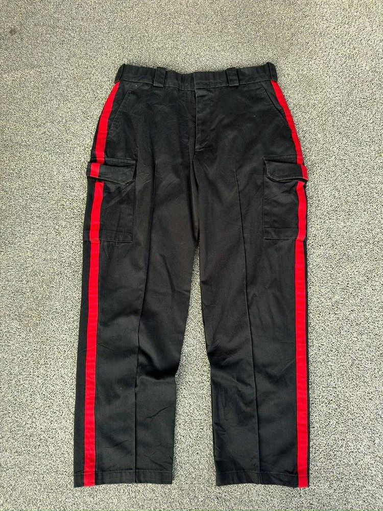 Red Stripe Cargo Pants