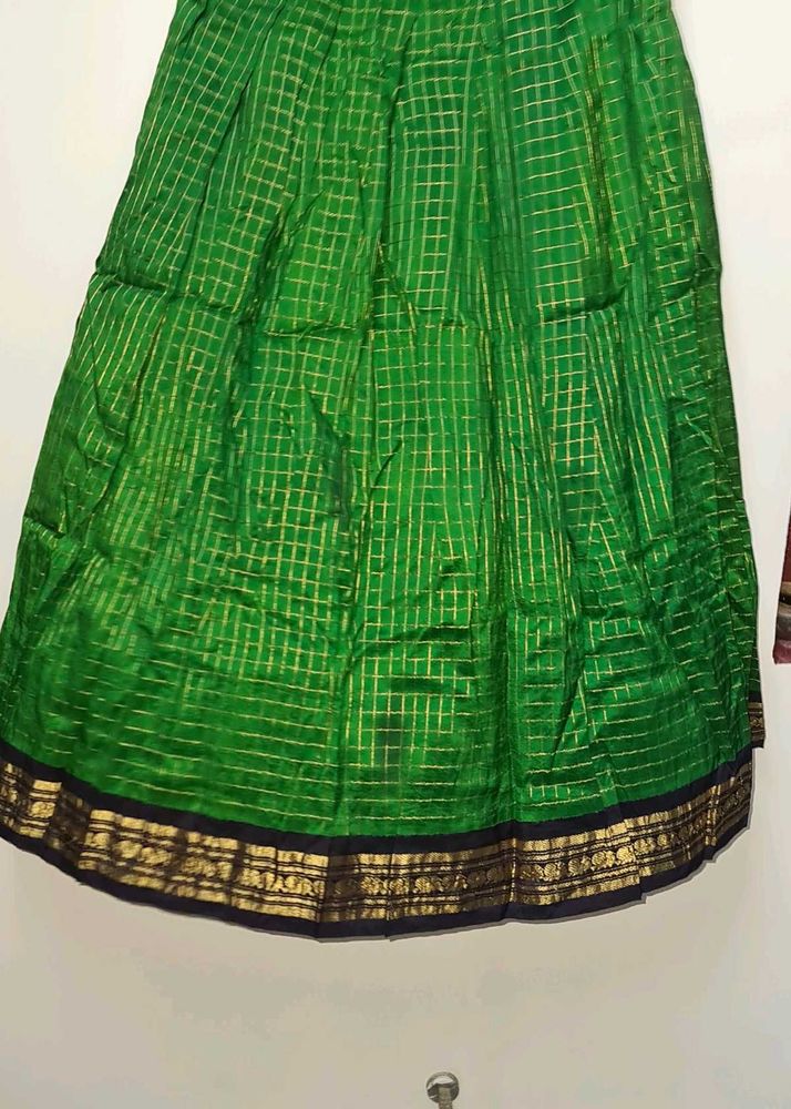 Elegant Pure Silk Lehenga