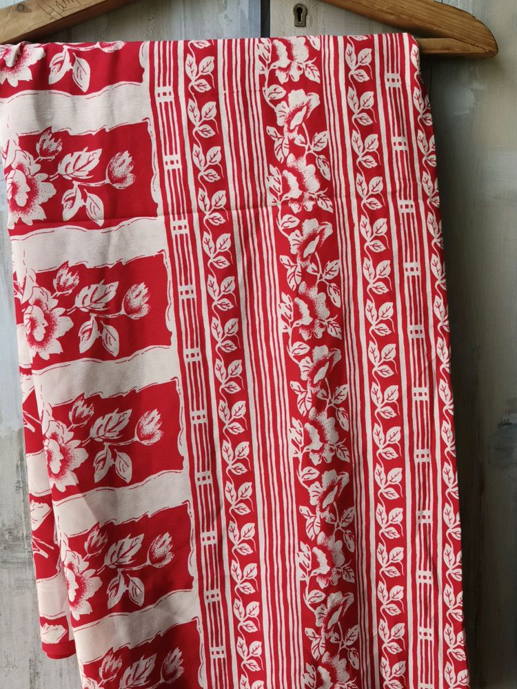 Red Saree