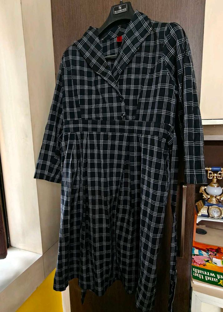 Chic Plaid Dress