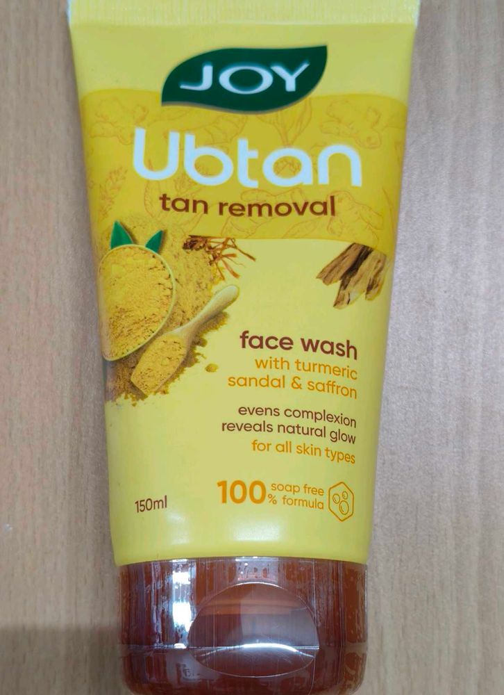 JOY Ubtan Tan Removal Face Wash