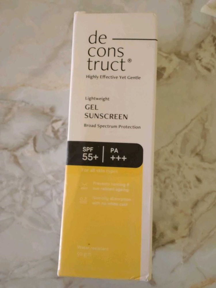 Deconstruct Lightweight Gel Sunscreen SPF 55+