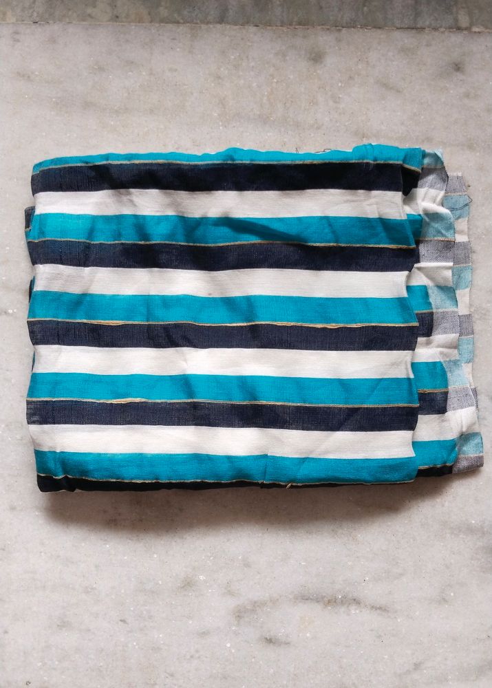 ❗CHECK DESCRIPTION ❗Blue Handloom Blouse Piece
