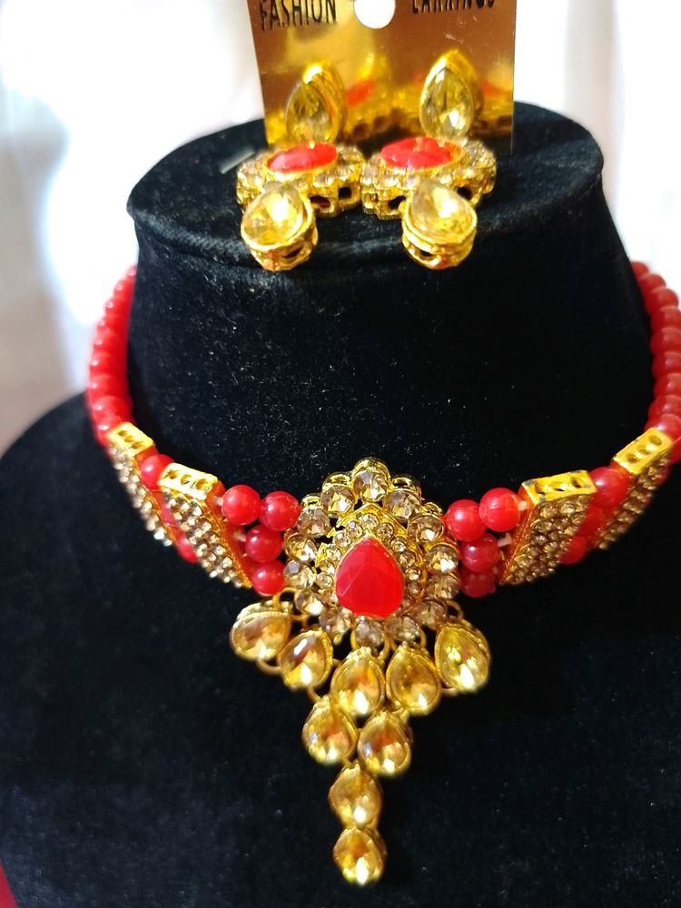 Red Bright Necklace