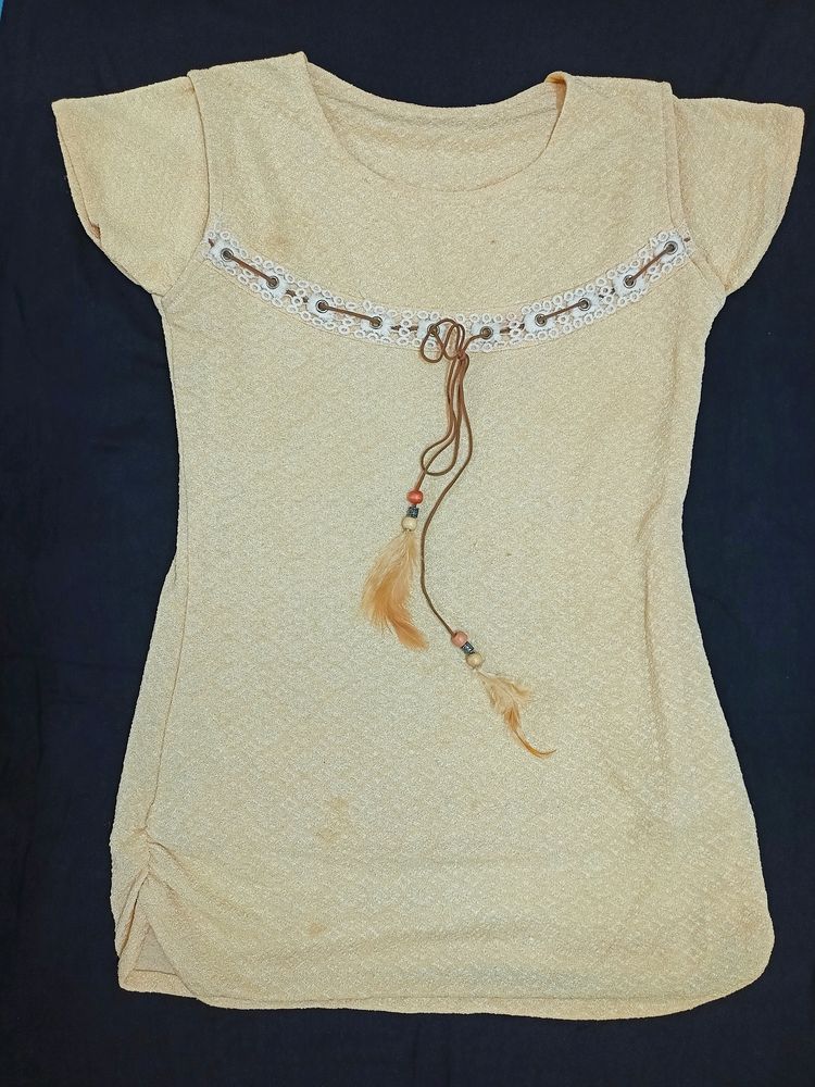 Feather Lace Top