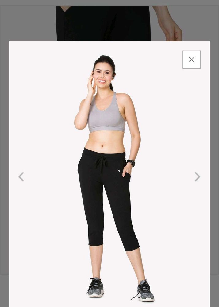 cAPRIs Comfortable Black Lounge Pants