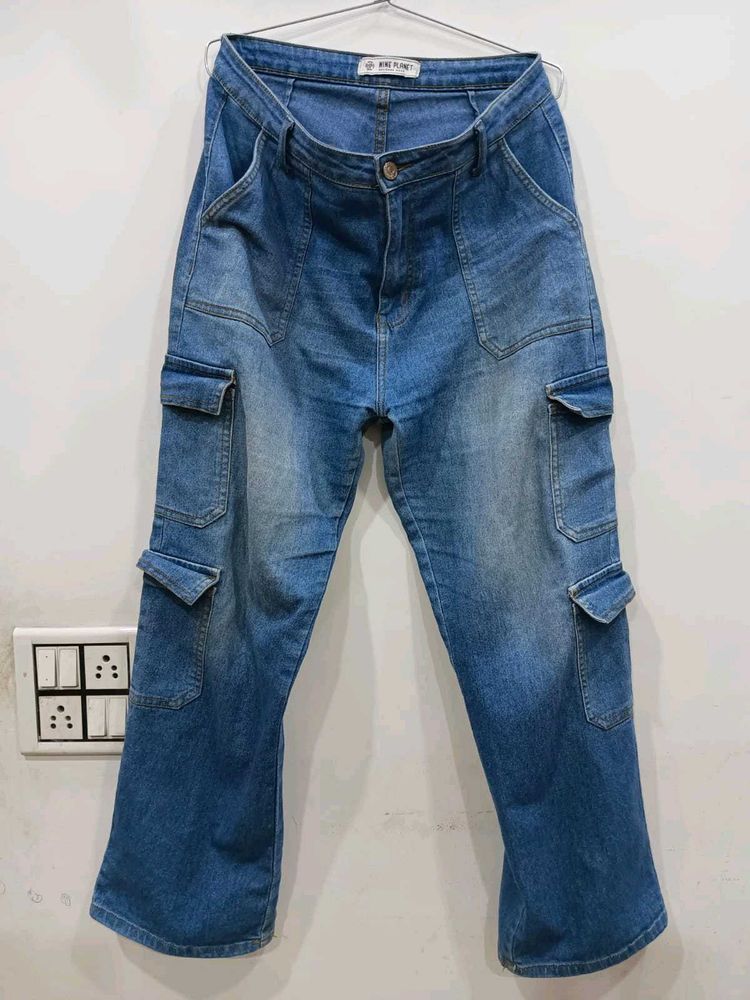 Blue Cargo For Women
