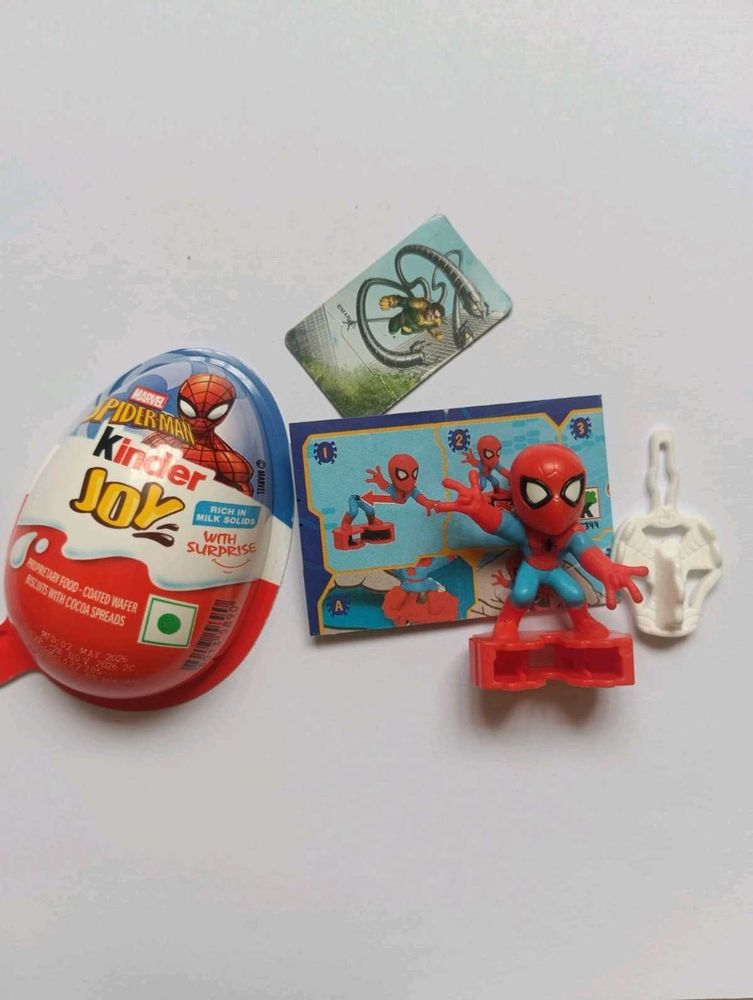 Marvel Spider-Man Kinder Joy Toy