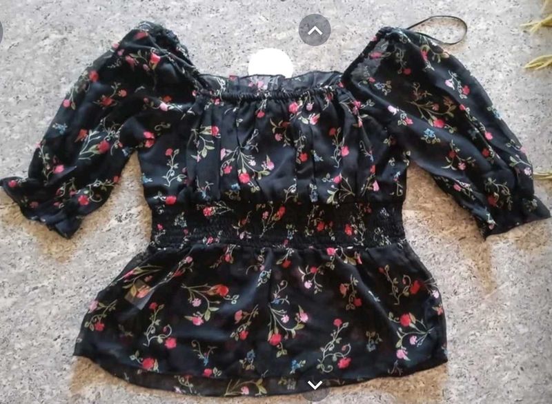 Floral Print Top