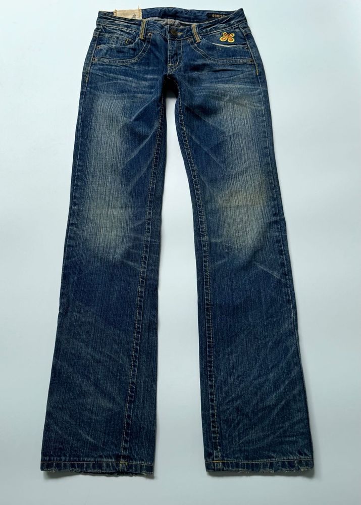 Y2K low rise bootcut jeans