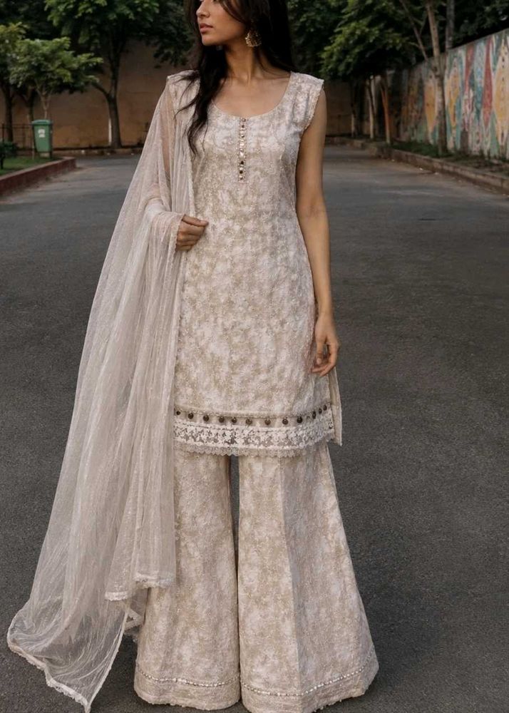 Elegant White kurta