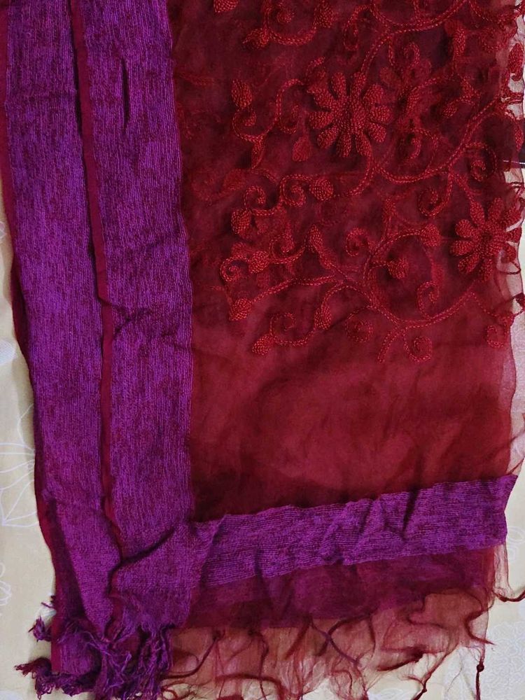 Embroidered Dupatta