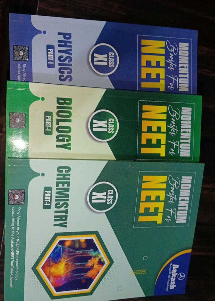 NEET Momentum Booster Books (Physics, Biology, Che
