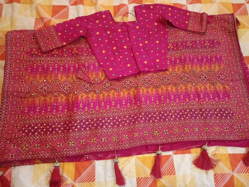 Vibrant Pink pashmina saare 💗