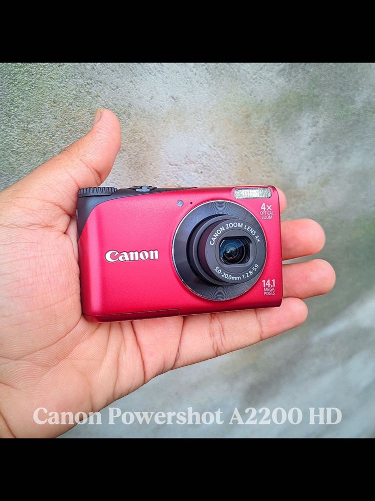 🌷 Canon PowerShot A2200 HD Digital Camera 📸