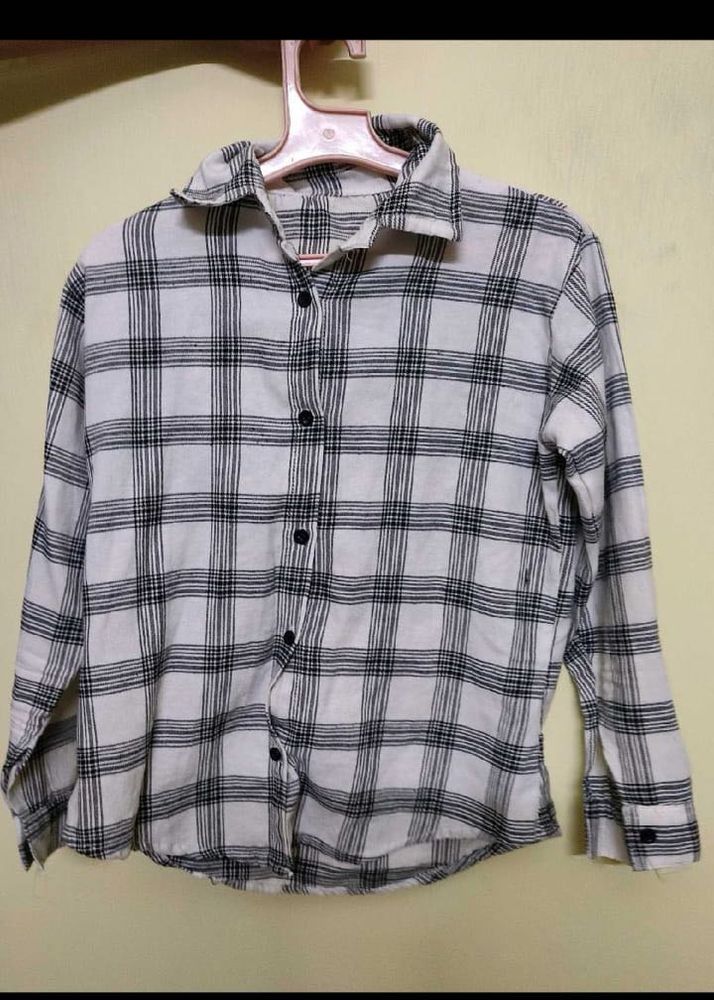 Classic Plaid Long Sleeve Shirt