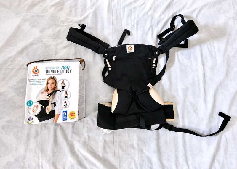 Ergobaby 360 Baby Carrier 4 Position Bundle Infant