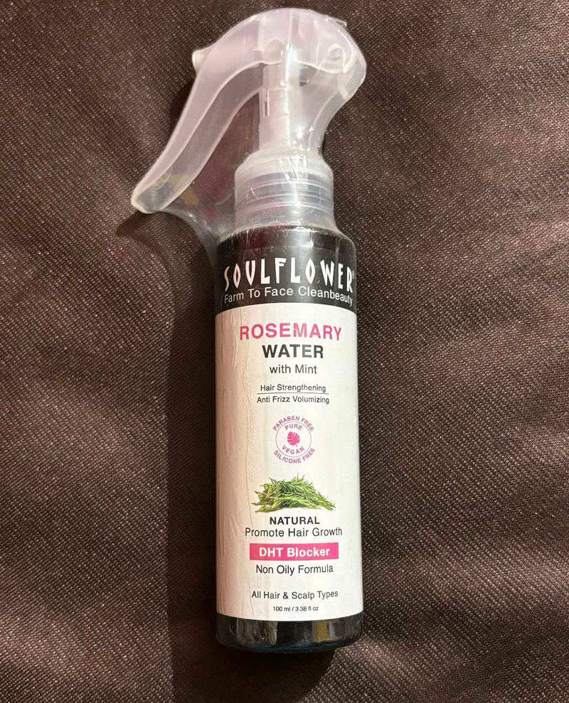 Soulflower Rosemary Water Hair Mist