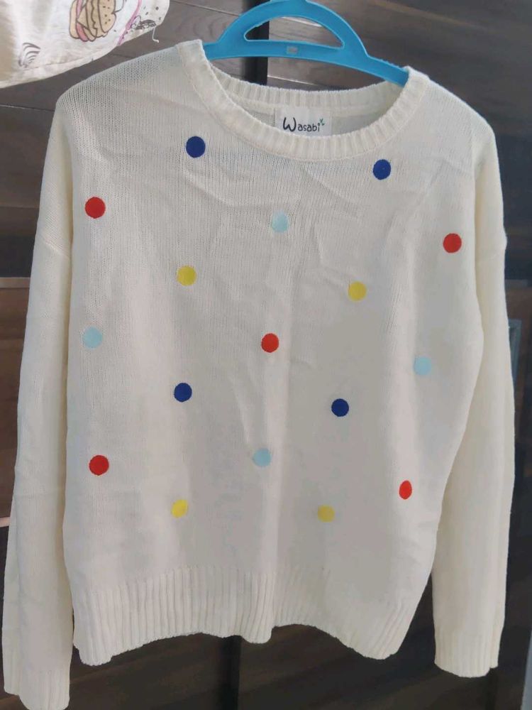 Polka Dot Sweater