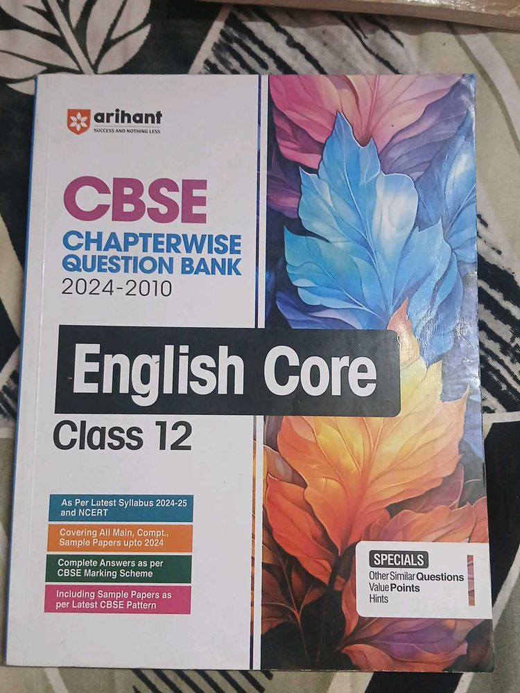 Arihant CBSE English Core Class 12