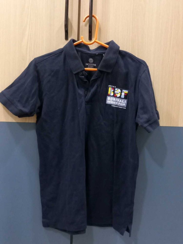 Men's Navy Blue Polo T-Shirt