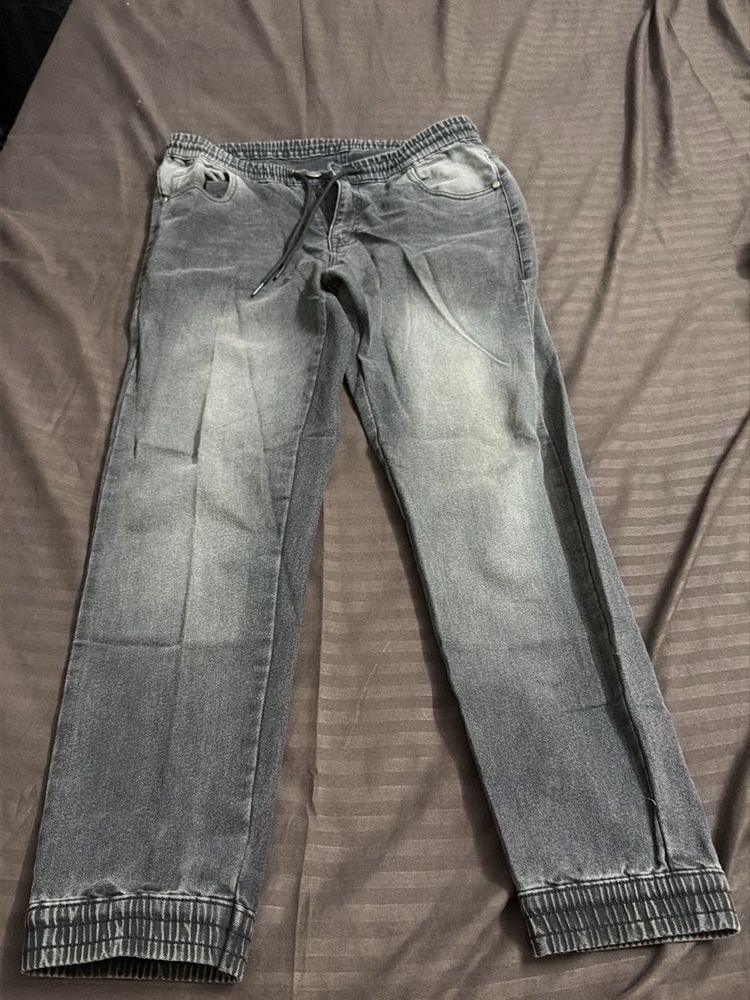 Charcoal joggers