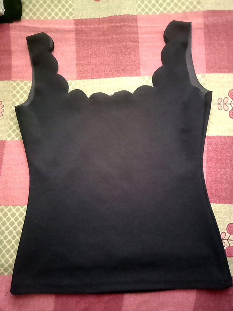 Dark Blue Stylish Top