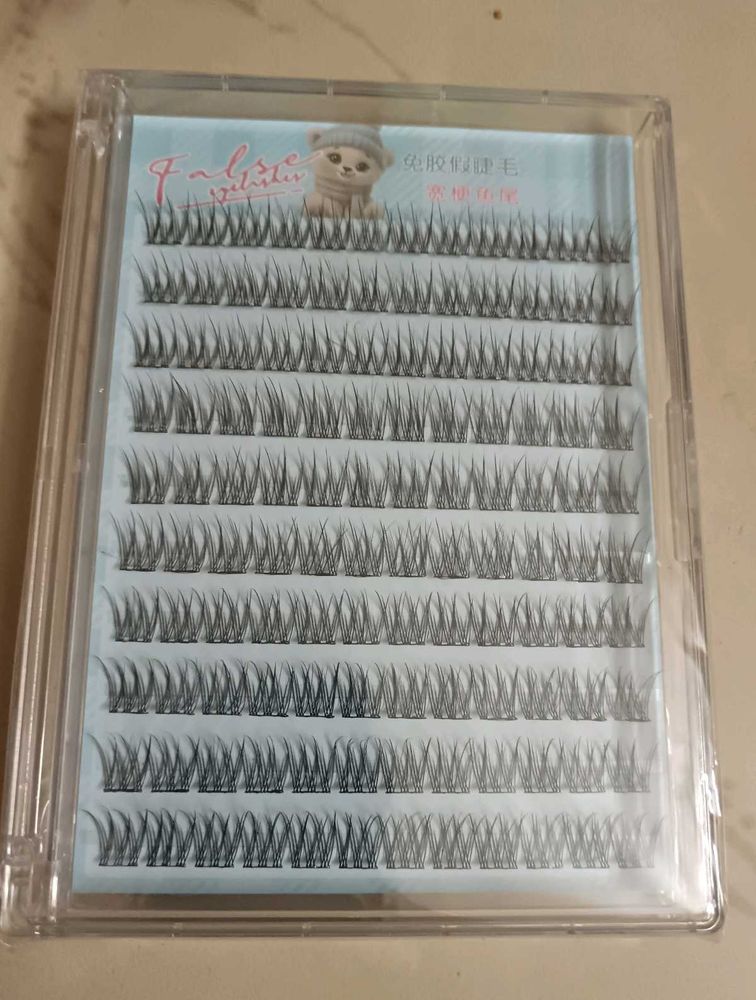 🇰🇷 Glue-Free False Eyelashes
