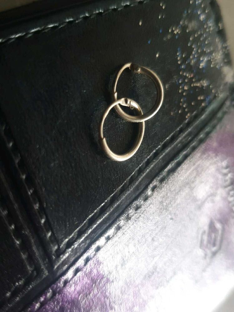pure silver Hoop Earrings